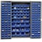 Global Industrial Bin Cabinet, 38 in W, 72 in H, 24 D 662133BL - alternate 1